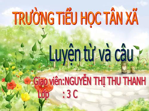 Tuần 6. MRVT: Trường học. Dấu phẩy