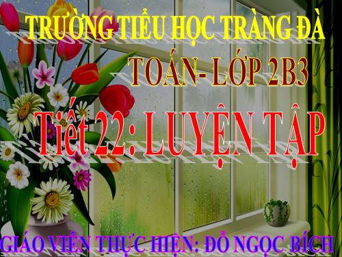 Tuần 3. So sánh. Dấu chấm