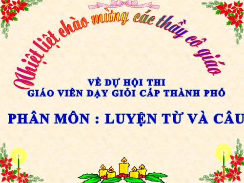 Tuần 26. MRVT: Lễ hội. Dấu phẩy