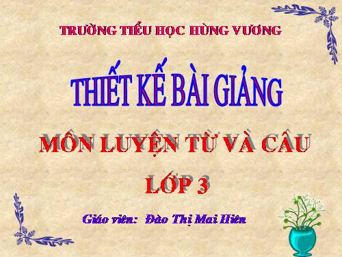Tuần 8. MRVT: Cộng đồng. Ôn tập câu Ai làm gì?