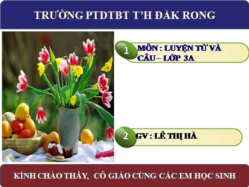 Tuần 2. MRVT: Thiếu nhi. Ôn tập câu Ai là gì?
