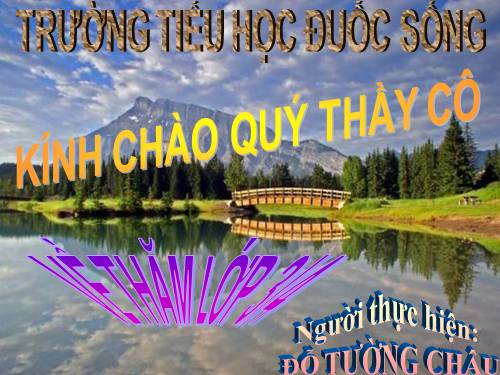 Tuần 23. Nhân hoá. Ôn tập cách đặt và trả lời câu hỏi Như thế nào?