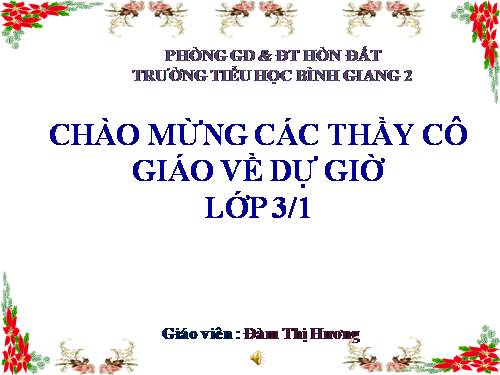 Tuần 10. So sánh. Dấu chấm