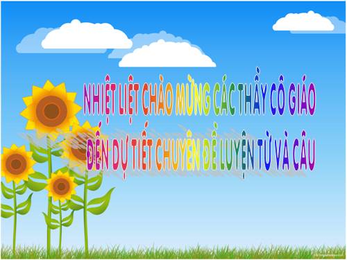 Tuần 7. Ôn tập về từ chỉ hoạt động, trạng thái. So sánh