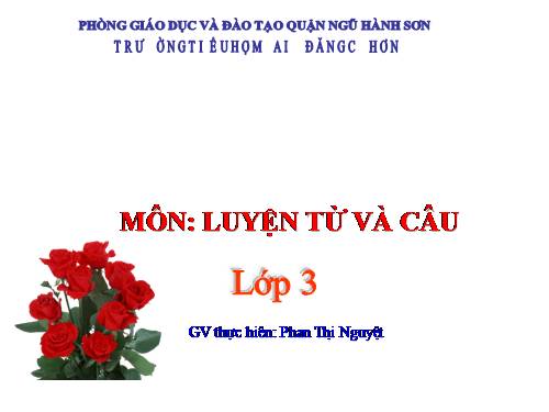 Tuần 10. So sánh. Dấu chấm