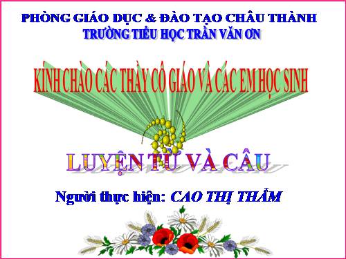 Tuần 21. Nhân hoá. Ôn tập cách đặt và trả lời câu hỏi Ở đâu?