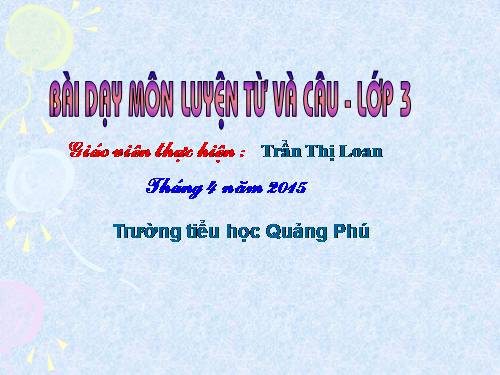 Tuần 30. Đặt và trả lời câu hỏi Bằng gì? Dấu hai chấm
