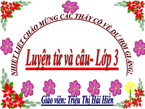 Tuần 10. So sánh. Dấu chấm