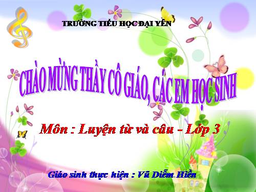 Tuần 23. Nhân hoá. Ôn tập cách đặt và trả lời câu hỏi Như thế nào?