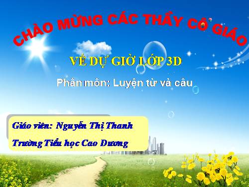 Tuần 5. So sánh