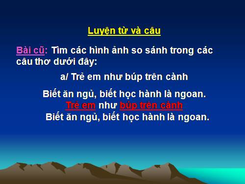 Tuần 10. So sánh. Dấu chấm