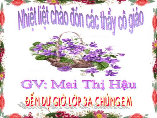 Tuần 10. So sánh. Dấu chấm