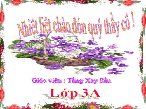 Tuần 10. So sánh. Dấu chấm