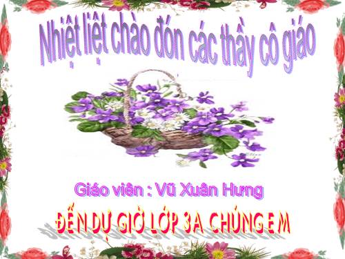 Tuần 10. So sánh. Dấu chấm