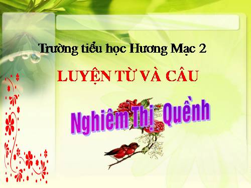 Tuần 8. MRVT: Cộng đồng. Ôn tập câu Ai làm gì?