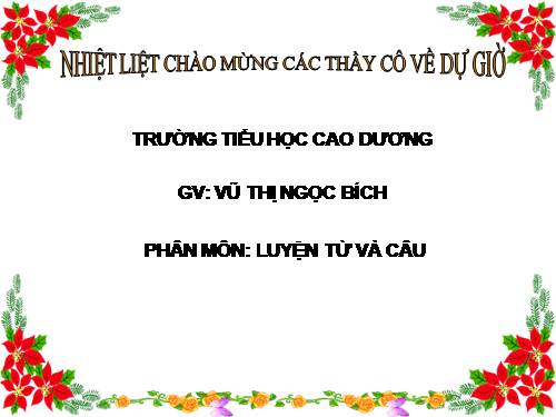 Tuần 28. Nhân hoá. Ôn tập cách đặt và trả lời câu hỏi Để làm gì? Dấu chấm, chấm hỏi, chấm than