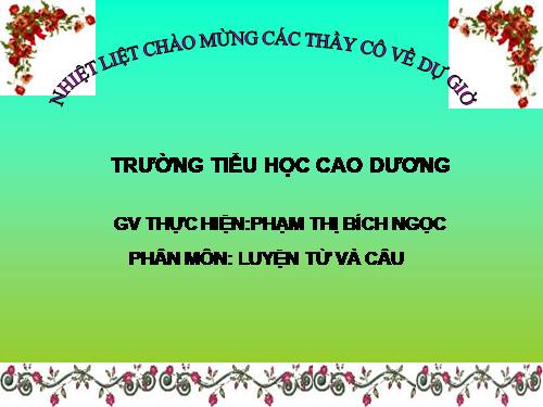 Tuần 28. Nhân hoá. Ôn tập cách đặt và trả lời câu hỏi Để làm gì? Dấu chấm, chấm hỏi, chấm than