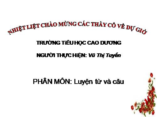 Tuần 28. Nhân hoá. Ôn tập cách đặt và trả lời câu hỏi Để làm gì? Dấu chấm, chấm hỏi, chấm than
