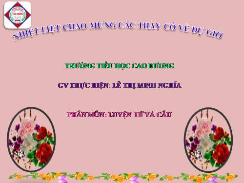 Tuần 28. Nhân hoá. Ôn tập cách đặt và trả lời câu hỏi Để làm gì? Dấu chấm, chấm hỏi, chấm than