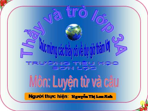 Tuần 33. Nhân hoá