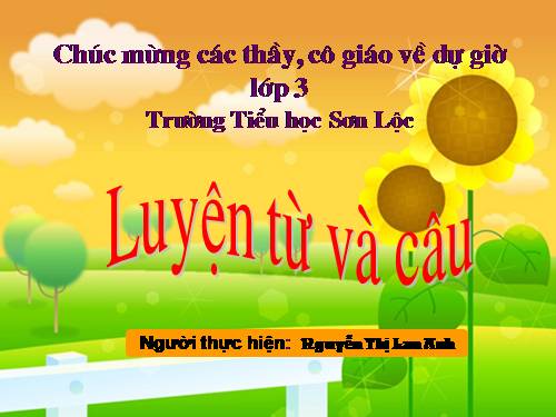 Tuần 25. Nhân hoá. Ôn tập cách đặt và trả lời câu hỏi Vì sao?