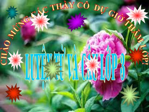 Tuần 5. So sánh