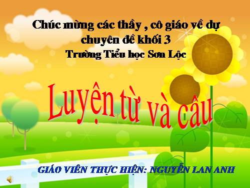 Tuần 2. MRVT: Thiếu nhi. Ôn tập câu Ai là gì?