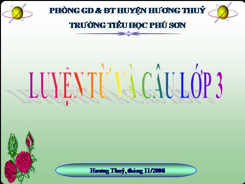 Tuần 12. Ôn tập về từ chỉ hoạt động, trạng thái. So sánh