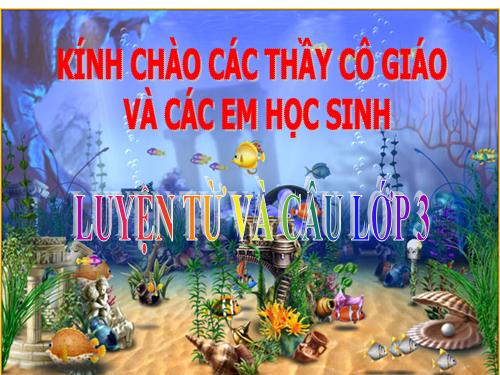 Tuần 33. Nhân hoá