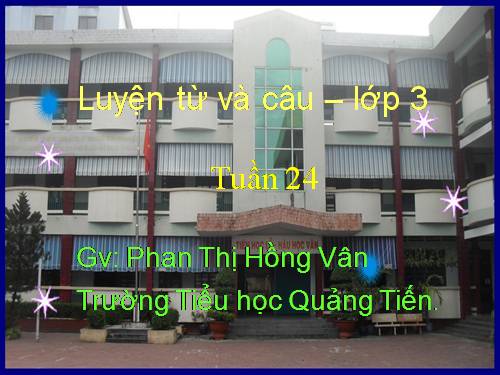 Tuần 24. MRVT: Nghệ thuật. Dấu phẩy