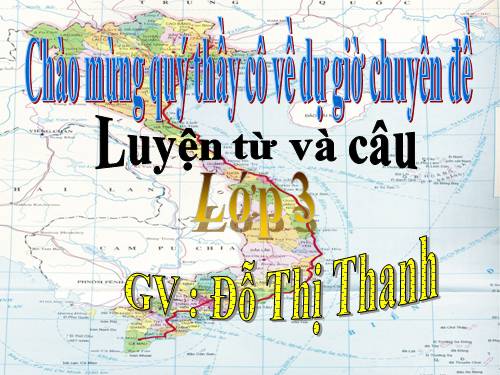 Tuần 16. MRVT: Thành thị - Nông thôn. Dấu phẩy