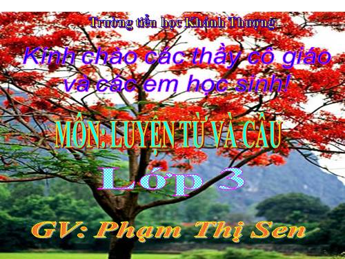 Tuần 10. So sánh. Dấu chấm
