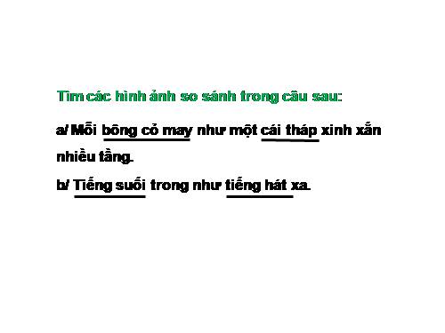 Tuần 12. Ôn tập về từ chỉ hoạt động, trạng thái. So sánh
