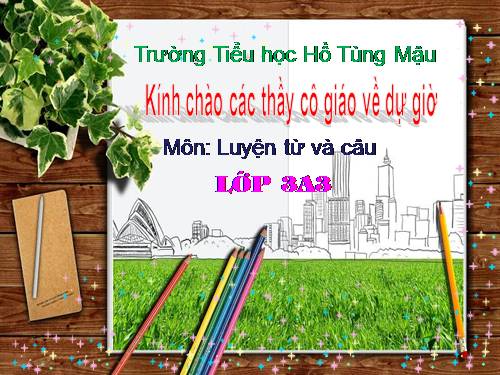 Tuần 8. MRVT: Cộng đồng. Ôn tập câu Ai làm gì?