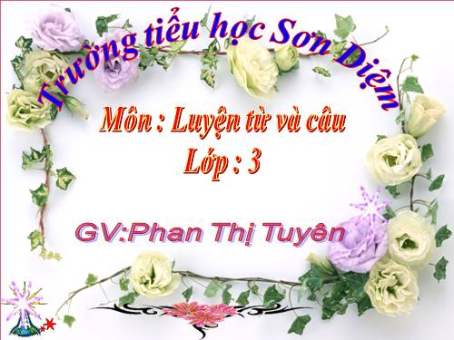 Tuần 6. MRVT: Trường học. Dấu phẩy