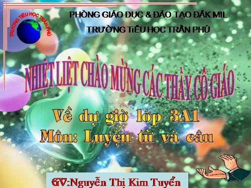 Tuần 5. So sánh