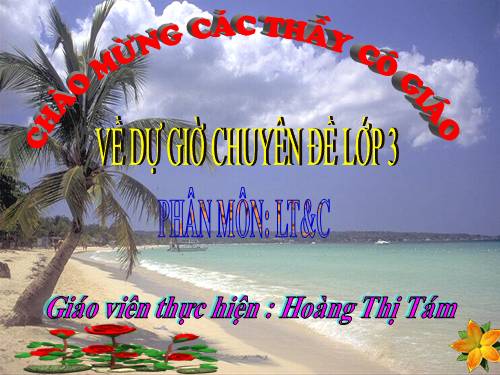 Tuần 5. So sánh