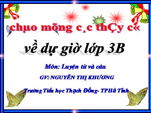 Tuần 6. MRVT: Trường học. Dấu phẩy