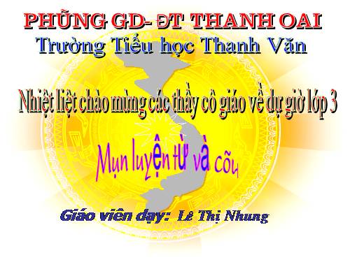 Tuần 15. MRVT: Các dân tộc. Luyện đặt câu có hình ảnh so sánh