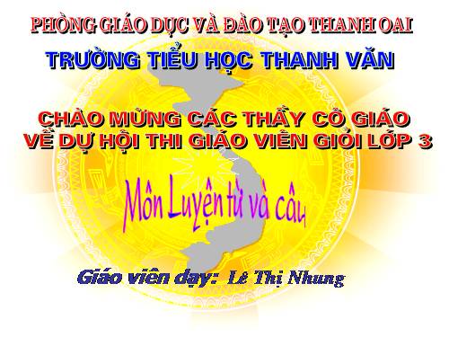 Tuần 15. MRVT: Các dân tộc. Luyện đặt câu có hình ảnh so sánh