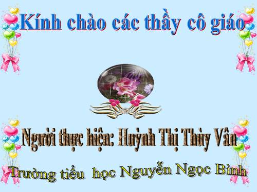 Tuần 7. Ôn tập về từ chỉ hoạt động, trạng thái. So sánh