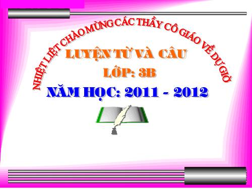 Tuần 21. Nhân hoá. Ôn tập cách đặt và trả lời câu hỏi Ở đâu?