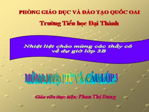 Tuần 33. Nhân hoá
