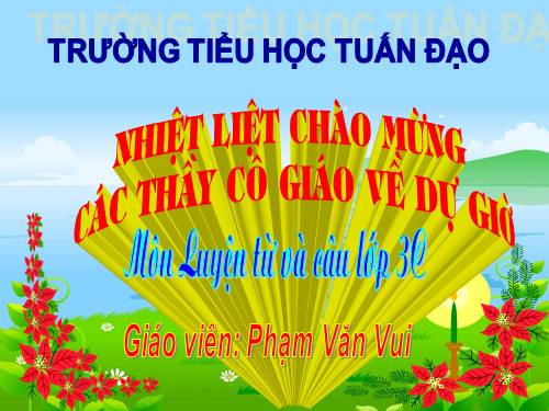 Tuần 29. MRVT: Thể thao. Dấu phẩy
