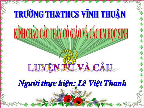 Tuần 19. Nhân hoá. Ôn tập cách đặt và trả lời câu hỏi Khi nào?