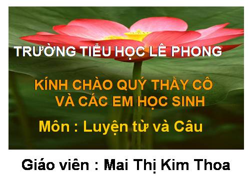 Tuần 30. Đặt và trả lời câu hỏi Bằng gì? Dấu hai chấm