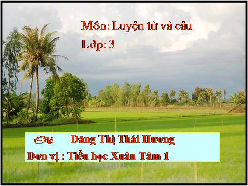 Tuần 20. MRVT: Tổ quốc. Dấu phẩy