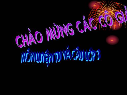 Tuần 8. MRVT: Cộng đồng. Ôn tập câu Ai làm gì?