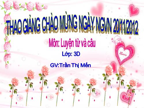 Tuần 10. So sánh. Dấu chấm