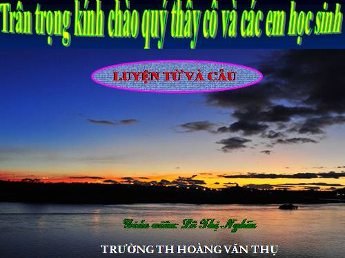 Tuần 12. Ôn tập về từ chỉ hoạt động, trạng thái. So sánh